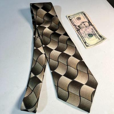 "ZYLOS- GEORGE MACHADO" IMPORTED SILK MEN'S NECK TIE
