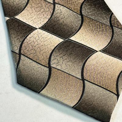 "ZYLOS- GEORGE MACHADO" IMPORTED SILK MEN'S NECK TIE