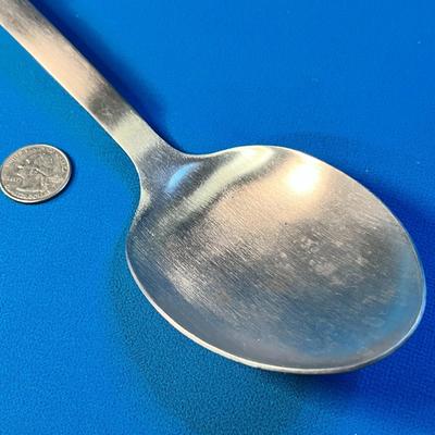 STURDY STAINLESS STEEL KITCHEN SPOON