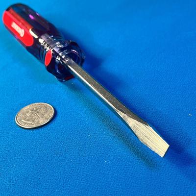LIKE NEW KOBALT 1/4 X 4" FLATHEAD SCREWDRIVER