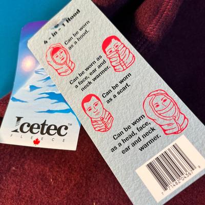 ICETEC COLD WEATHER 4-IN-1 HOOD DOUBLE FACE FLEECE