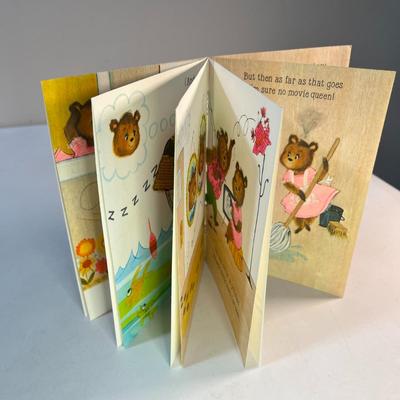 VINTAGE MULTI-PAGE CHRISTMAS CARD TO HUSBAND- UNUSED