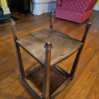 Small Wooden Side Table  (PS-JS)