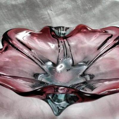 1950s Murano Sommerso Ashtray