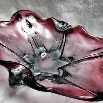 1950s Murano Sommerso Ashtray