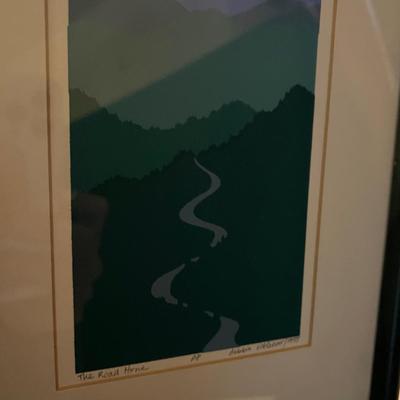 Two Signed Debbie Littledeer Erskine Screen Prints (UB1-MK)