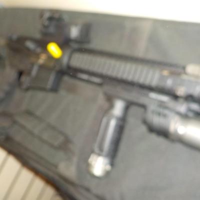 Rock Island full Optics LAR -15, NEVER USED, Police Tactical /est. $300 to $1500.