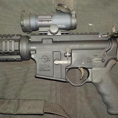 Rock Island full Optics LAR -15, NEVER USED, Police Tactical /est. $300 to $1500.