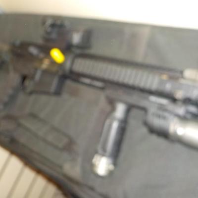 Rock Island full Optics LAR -15, NEVER USED, Police Tactical /est. $300 to $1500.