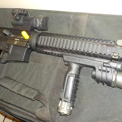 Rock Island full Optics LAR -15, NEVER USED, Police Tactical /est. $300 to $1500.