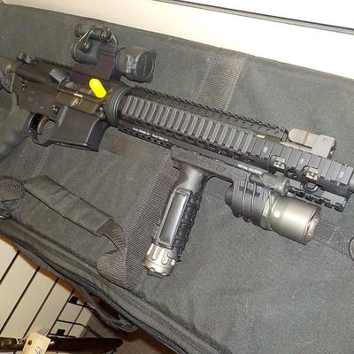Rock Island full Optics LAR -15, NEVER USED, Police Tactical /est. $300 to $1500.
