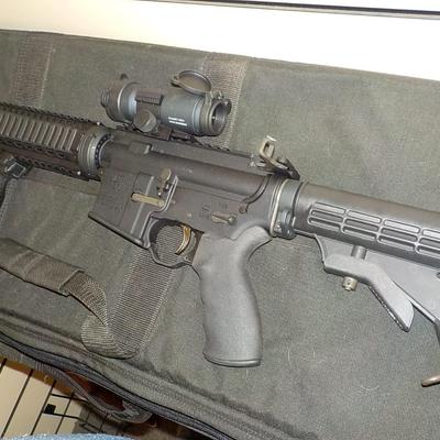 Rock Island full Optics LAR -15, NEVER USED, Police Tactical /est. $300 to $1500.