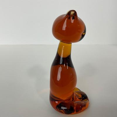 -88- VIKING | Mid Century Amber Cat