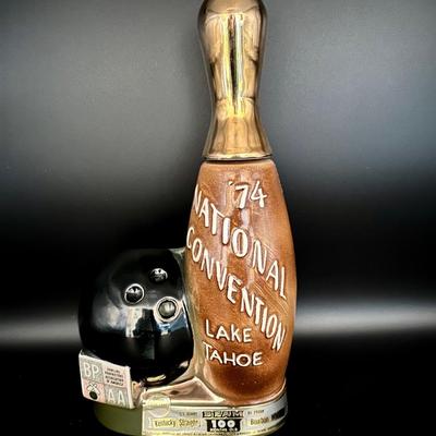 1974 Beam Kentucky Straight Bourbon Whiskey Decanter
