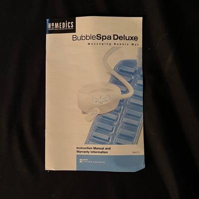 Homedics Bubble Spa Deluxe New In Box (UB1â€“MK)