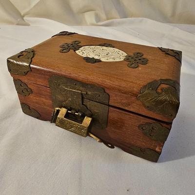 Pair of Decorative Carved Boxes  (PS-JS)