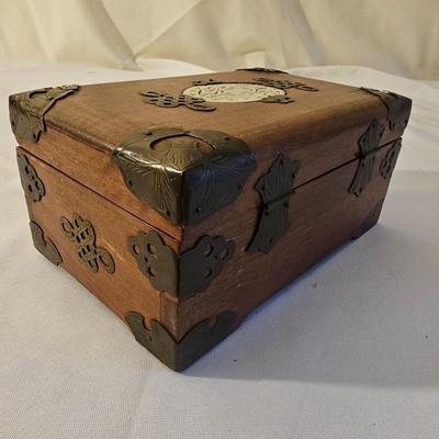 Pair of Decorative Carved Boxes  (PS-JS)
