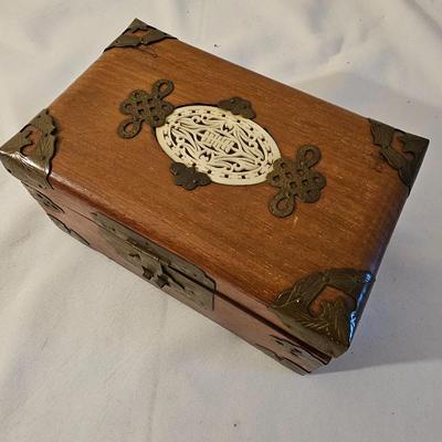 Pair of Decorative Carved Boxes  (PS-JS)