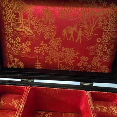 Pair of Decorative Carved Boxes  (PS-JS)