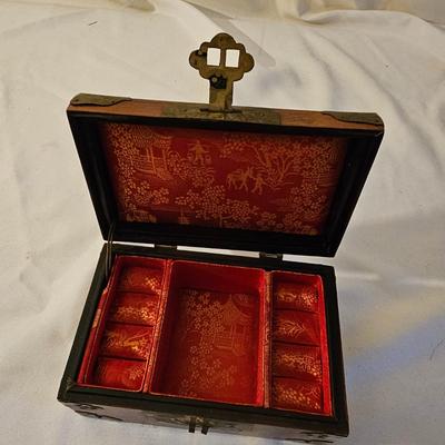 Pair of Decorative Carved Boxes  (PS-JS)