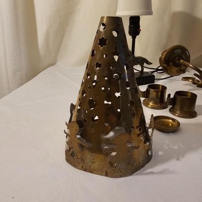 Assortment of Vintage Brass Items  (PS-JS)