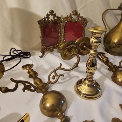 Assortment of Vintage Brass Items  (PS-JS)