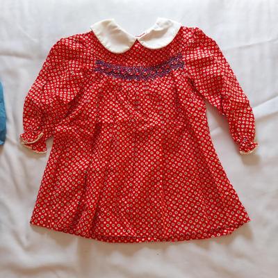 Vintage Girl's Folk Style Dresses (UB3-BBL)