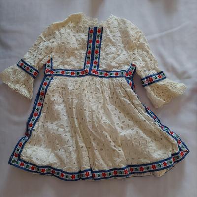 Vintage Girl's Folk Style Dresses (UB3-BBL)