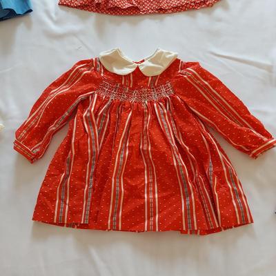 Vintage Girl's Folk Style Dresses (UB3-BBL)