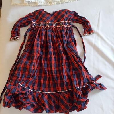 Vintage Girl's Folk Style Dresses (UB3-BBL)