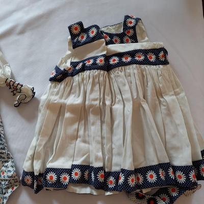 Vintage Girl's Folk Style Dresses (UB3-BBL)