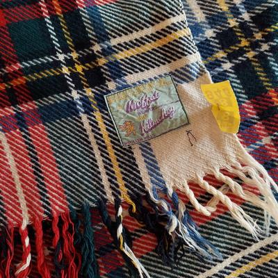 Plaid Wool Throws (UB3-BBL)