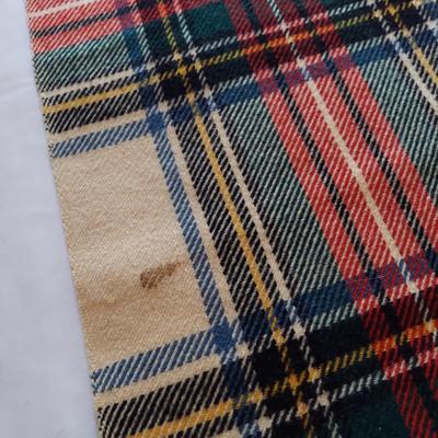 Plaid Wool Throws (UB3-BBL)