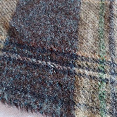 Plaid Wool Throws (UB3-BBL)