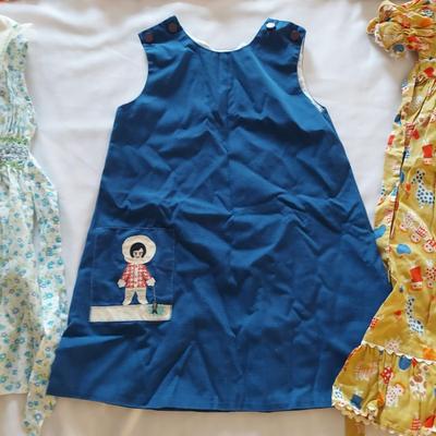 Vintage Girl's Summer Dresses (UB3-BBL)