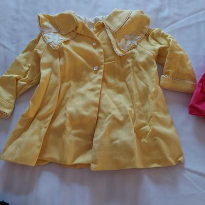 Vintage Girl's Coats and Fall Dresses (UB3-BBL)