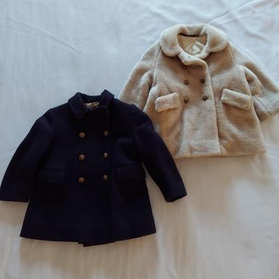 Vintage Girl's Coats and Fall Dresses (UB3-BBL)