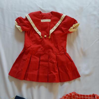 Vintage Girl's Coats and Fall Dresses (UB3-BBL)