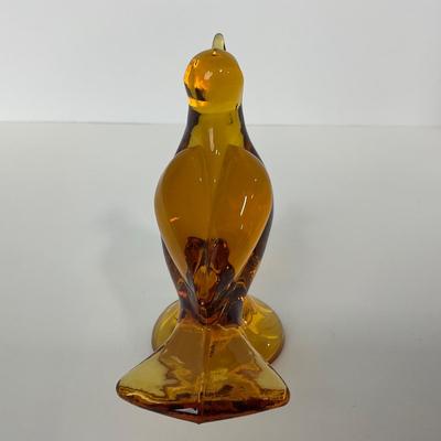 -98- VIKING | Mid Century Amber Love Bird