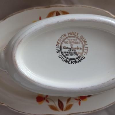 1930 Hall Autumn Leaf Pottery Set of 51
