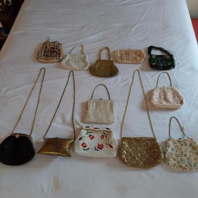 Vintage Beaded Purses (UB3-BBL)