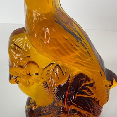 -102- VIKING | Amber Bird Bookend