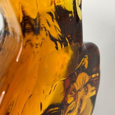-102- VIKING | Amber Bird Bookend