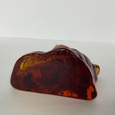 -102- VIKING | Amber Bird Bookend