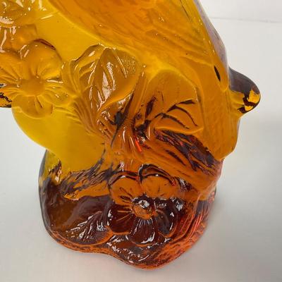 -102- VIKING | Amber Bird Bookend