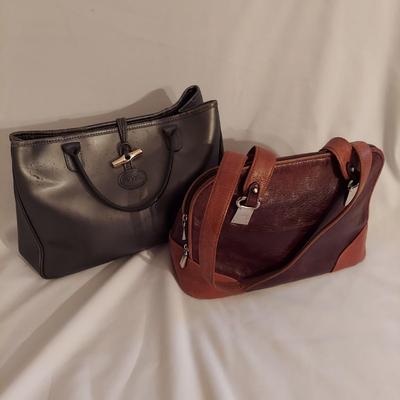 Chiarini and Longchamp Leather Purses (UB3-BBL)