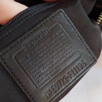 Two Black Coach Purses (UB3-BBL)