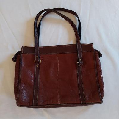 Two Brown Leather Purses (UB3-BBL)