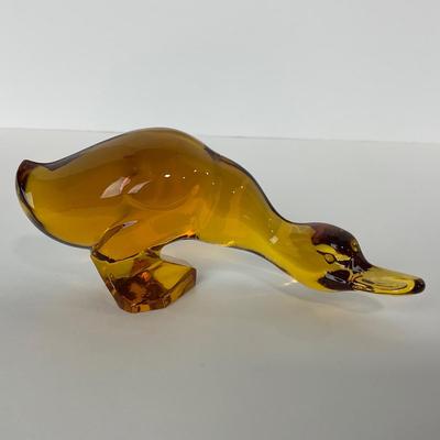 -103- VIKING | Amber Epic Fighting Duck | Head Down