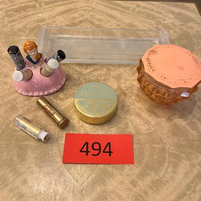 Vintage dresser items